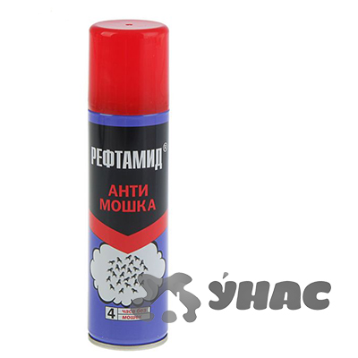 РЕФТАМИД аэрозоль Антимошка 145 мл (03.09.125.01) 03.09.225.01 х24
