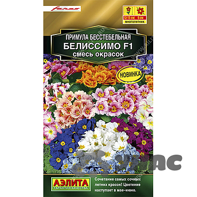 Примула Белиссимо смесь Аэлита Ц 