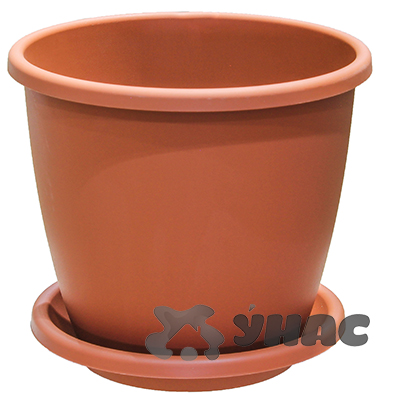 Горшок АФИНА 5,5л КОР с поддоном БШ6544 (12) 