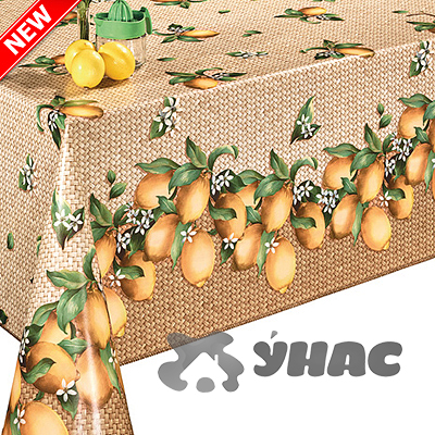 Клеенка 140*20 ДЕКОРАМА 225А Лимон ТУРЦИЯ