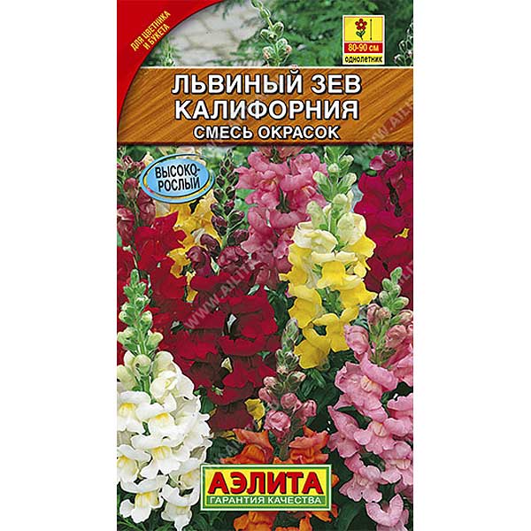 Львиный зев Калифорния смесь Аэлита Ц 