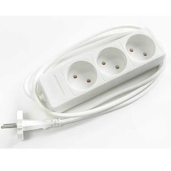 Удлинитель СТАНДАРТ 3 гнезда 3 метра ПВС 2*0,75 без заземления х40