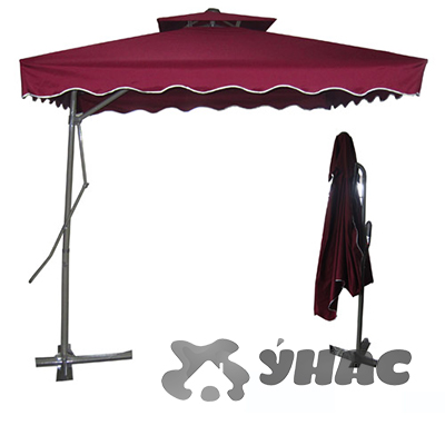 Зонт садовый квадрат 2*2м метал.опора NA1983(1)