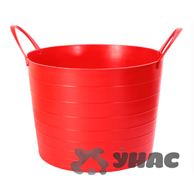 Корзина мягкая 17л Красная М2880 (15)