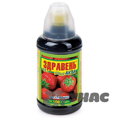 ЗДРАВЕНЬ Аква для клубники 0,5 л с мерным стаканчиком 