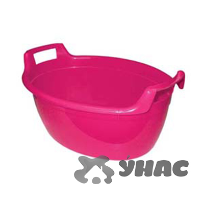 Таз овальный 16 л с ручками МилихПластик