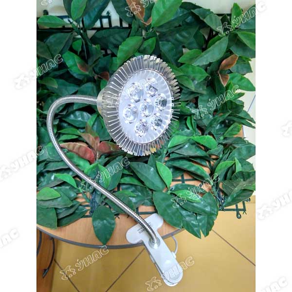 Фитосветильник Фотосинтез-7(4кр+3син) (Е27) (прищепка 4:3)