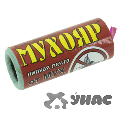 Липкая лента от мух Мухояр Ваше Хозяйство