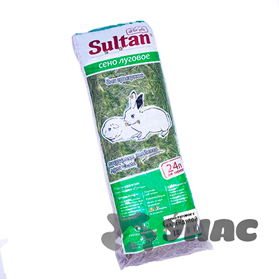 Султан (Sultan) Сено луговое для грызунов 24 л с календулой 2966 х4