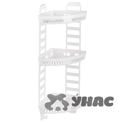 Полка угл.Трансформер 250*180*580 бел. БШ6848 (12) 