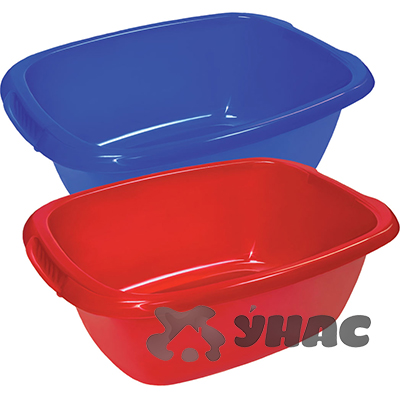 Таз прямоугольный 17л МилихПластик