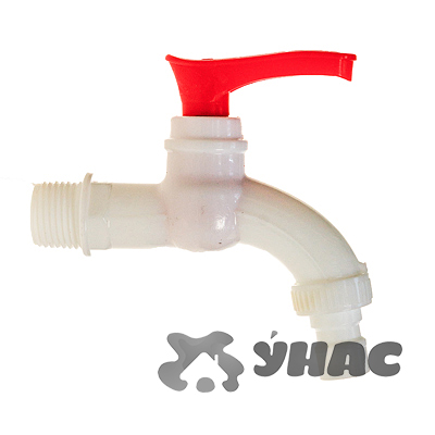 Кран пластик (SH7026) 10см 1/2(500)