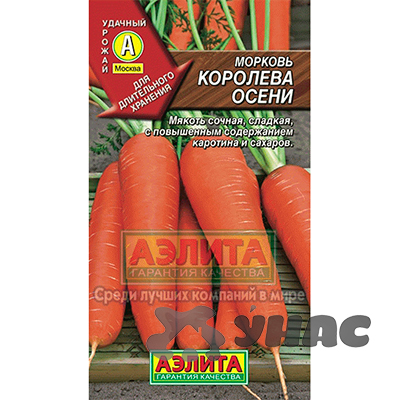 Морковь Королева осени Аэлита Ц
