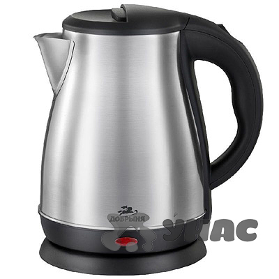 Электрический чайник Добрыня 1,8 л 1800 Вт нержавеющий DO-1242