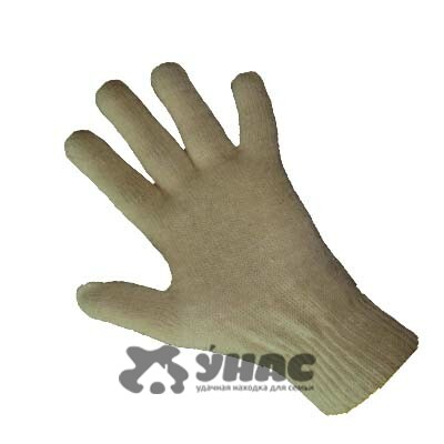 Перчатки х/б без ПВХ КЛАССИК 10класс 3 нити 30 грамм х10