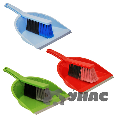 Щетка-сметка СТАНДАРТ с совком (с резинкой)  М 5173 (24)