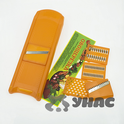 Терка оранжевая 5 нержавеющих ножей ЛБ-134 Кислов