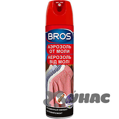 Аэрозоль 150мл. от моли BROS х12