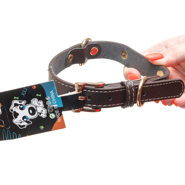 Ошейник 46*2 см полиуритан МИКС NA2619 (480)