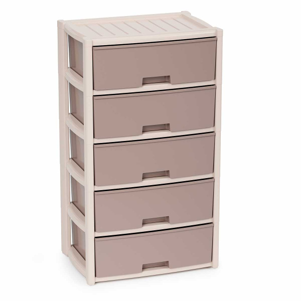 Комод 5х КОЛОРИТ широкий беж БШ8760