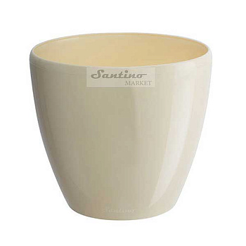 Кашпо ДЕКО ТВИН 2,5 л Крем Сантино х24 