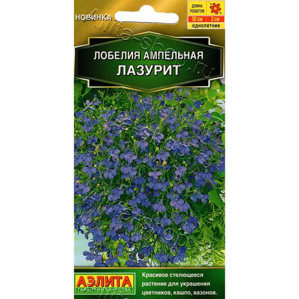 Лобелия ампельная Лазурит Аэлита Цх10 