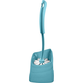 Комплект WC угловой Step (ершик + подставка) небес 