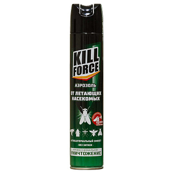 Аэрозоль КИЛЛ ФОРС 350мл. (от летающих) х12