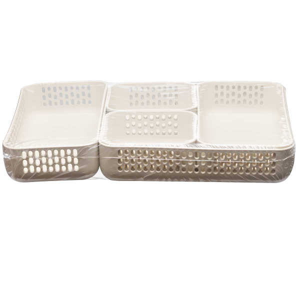 Комплект органайзеров УНО 2 Бежевый х15