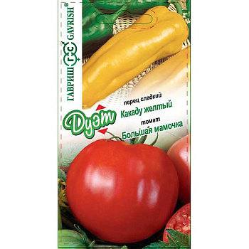 Дуэт Томат Большая мамочка+Пе Какаду желтый Гавриш