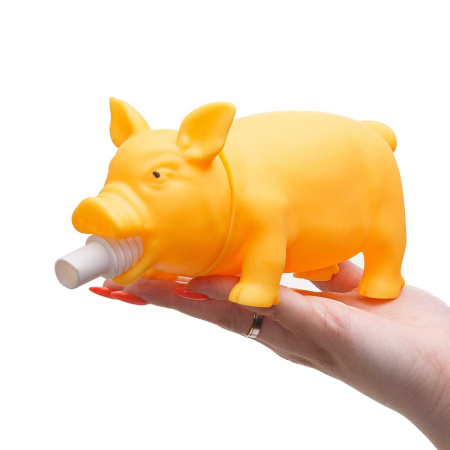 Игрушка для животных "Свинка" 19 см NA2639 МИКС (120)