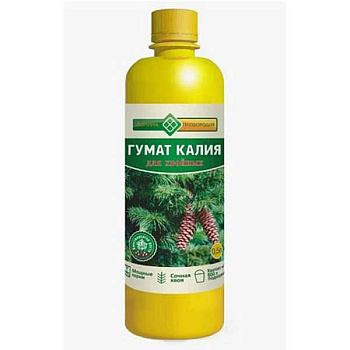Гумат Калия для хвойных 0,5л Долина плодородия х18 