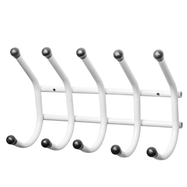 Вешалка настенная 5-х рожк. ВС-205 БЕЛАЯ