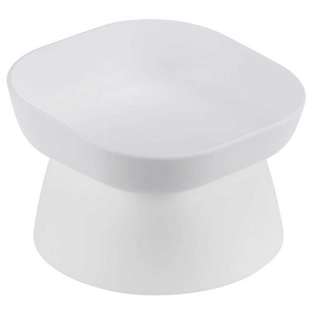 Миска для животных КВАДРО 0,2 л Белый М1807 х12