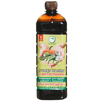 Гумат калия+Фитоспорин 1 л. (для огурцов) Росток Грин 