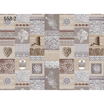 Скатерть Кармен 135х110 с бейкой Кружево 558/2