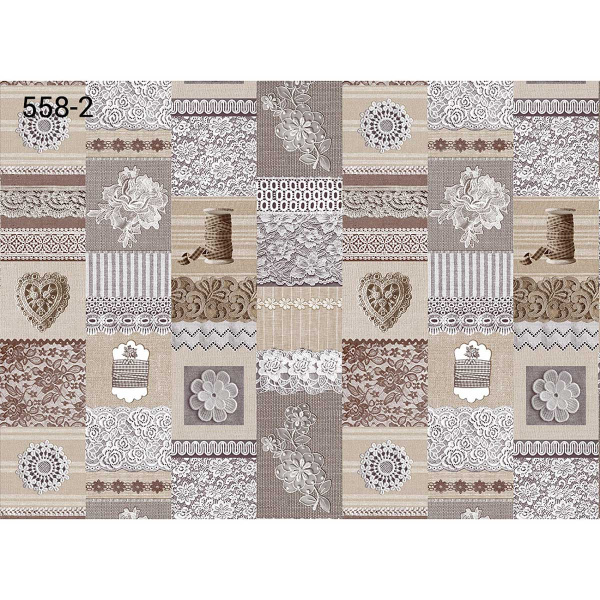 Скатерть Кармен 135х110 с бейкой Кружево 558/2