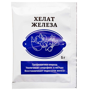 Хелат железа 5г Биотехнологии х60/180 