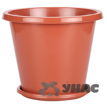 Горшок ЭКОНОМ 2л с поддоном КОР БШ6601 (30) Горшок ЭКОНОМ 2л с поддоном КОР БШ6601 (30)