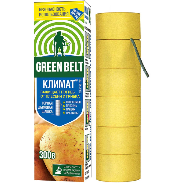 Серная шашка КЛИМАТ 300гр 01-477  х40