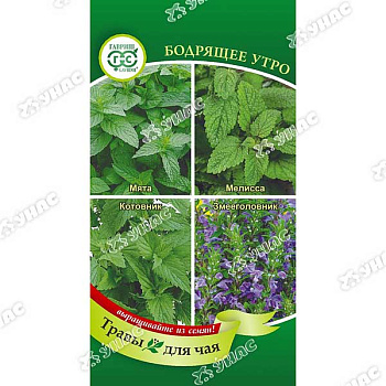 Трава для чая Бодрящее утро Гавриш Ц