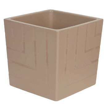 Горшок "Квадро" 1,2л Фраппе КВ12-90 Ливингрин(16) 