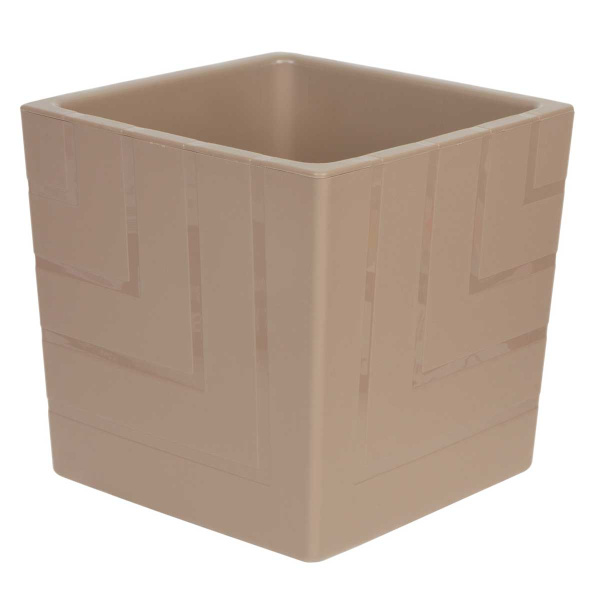 Горшок "Квадро" 1,2л Фраппе КВ12-90 Ливингрин(16) 