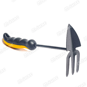 Мотыжка-рыхлитель (JD6083 E) комбинированная лепесток пластиковая ручка САДОВИТА (120