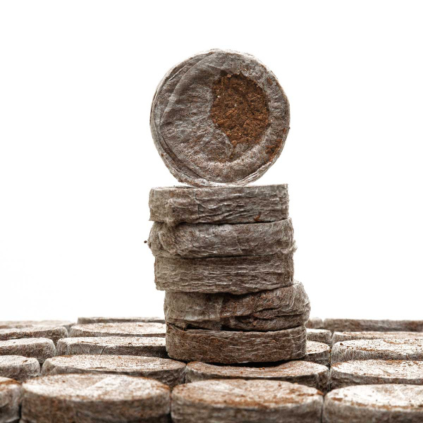 Торфоперегнойные таблетки Джифи-7 (39мм) ЦЕНА за КОРОБКУ 1000шт 