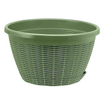Кашпо Подвесное 4,5л оливк. без подвеса КШ-9131 ВМС х20 Кашпо Подвесное 4,5л оливк. без подвеса КШ-9131 ВМС х20