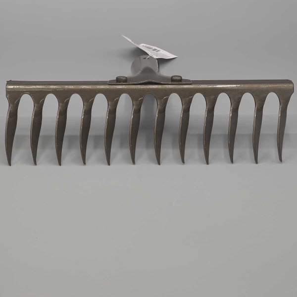 Грабли витые 12 зубьев (131060-12) 25см h-7см (рельсовая сталь) САДОВИТА (24)