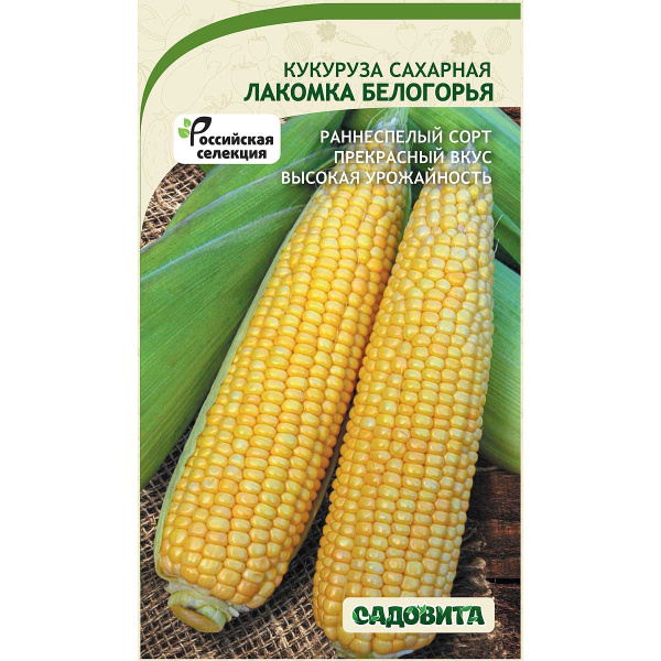 Кукуруза Лакомка Белогорья 20шт Садовита Ц