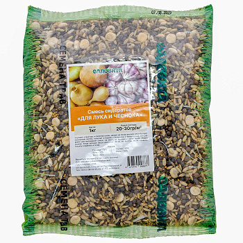Смесь сидератов для лука и чеснока 1кг САДОВИТА