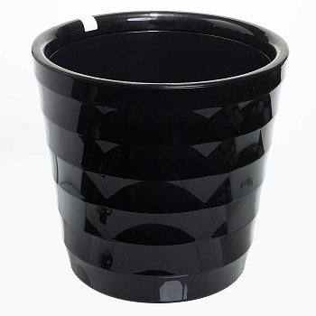 Горшок Лаура 16,6 л Черный ЛР30-75 Ливингрин х1 